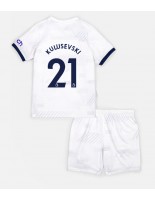 Tottenham Hotspur Dejan Kulusevski #21 Domácí dres pro děti 2023-24 Krátký Rukáv (+ trenýrky)